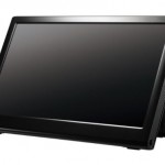 IODataのタッチパネルUBSサブモニタに保護フィルムを