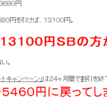 SBMとauのパケット通信費の差額570円の価値。