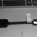 予備を購入した L-03E用給電ケーブルを 使いやすくしてみた。