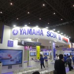 INTEROP2014にて　Yamaha「RTX1210」稼働実機展示中。