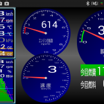 タコメータがない車にOBDⅡで、メータを追加する。