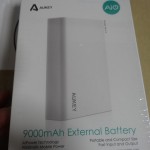 「Aukey 9000mAh大容量モバイルバッテリー PB-N12」フォトレビュー