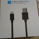 Anker USBケーブル3本セットが到着。SOL25で試してみる。
