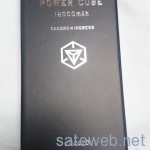 ingress x cheero コラボバッテリーが着弾。 あまりの分厚さと素材に携帯を躊躇するレベルだった