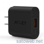 Aukey PA-U28 Quick Charge 2.0超急速充電対応充電器がタイムセール特価。100限