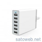 「Anker 60W 6ポート USB急速充電器」がタイムセール特価、限定数400なり