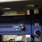 「RTX3000」を導入してみた。