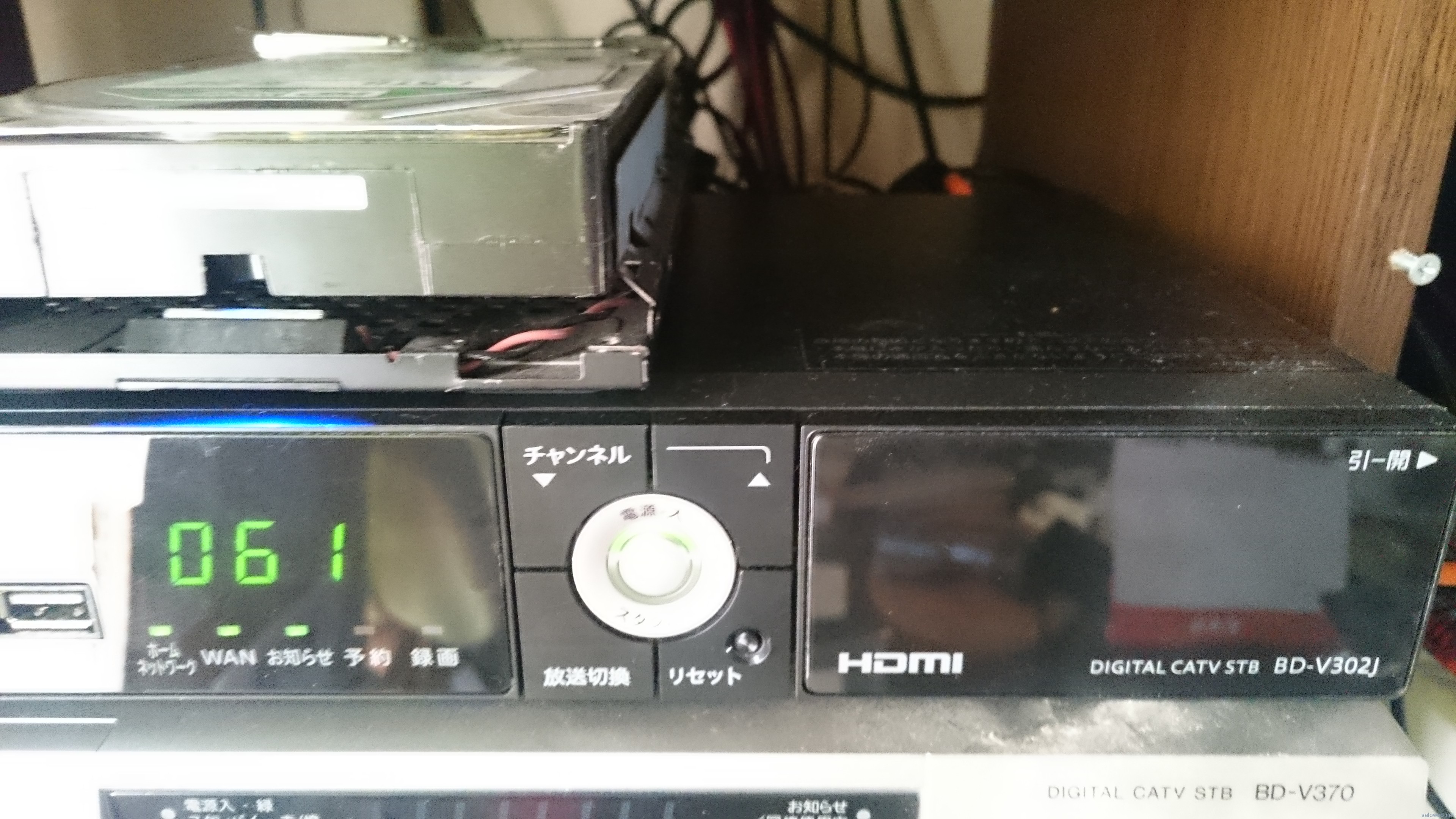 パイオニア製のSTB「BD-V302J」を入手したので遊んでみる。その2(DTCP-IP編)