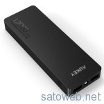 Aukey 12000mAhライト付モバイルバッテリーがタイムセール対象。 1888円也!