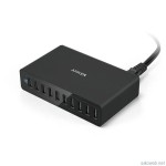 Ankerから10ポートUSB充電器が登場。最大出力は60Wにとどまる。