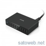 Anker PowerPort 10(60W)がタイムセール特価で3199円なり。限定数200