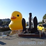 アヒル隊長を眺めに「すみのえアートビート」へ