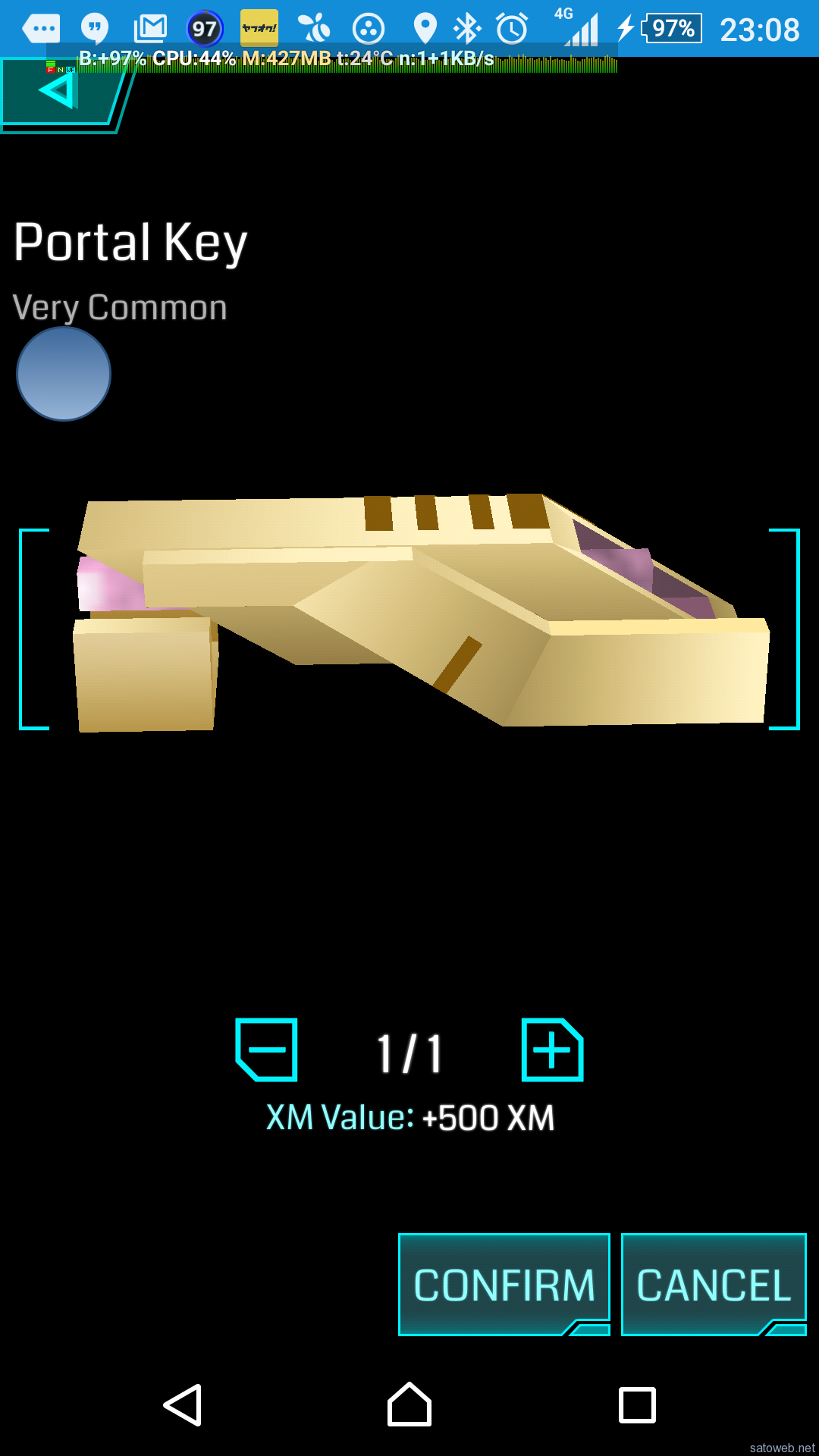 パワーキューブのドロップ率の低下とポータルキーリサイクル時の獲得XMの増加 #ingress