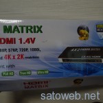 4x2 HDMIマトリクスを輸入してみた。