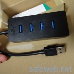 Aukey USB 3.0  4ポート バスパワーハブ「CB-H30」レビュー