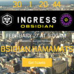 Obsidian Hamamatsu.チケットの販売が開始。 サテライト会場のためメダルGETにはチケットの入手が必須