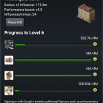 Resources Game 遊び方。 その3 Headquarters(本社)