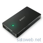 QuickCharge3.0対応 AUKEY 20000mah モバイルバッテリーがプロモーションコード適用で2399円なり。