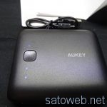 AUKEY 10000mAh モバイルバッテリー 【PB-N42】を試す。