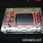 2600円のオシロスコープをアクリルケースに組み込んでみた。