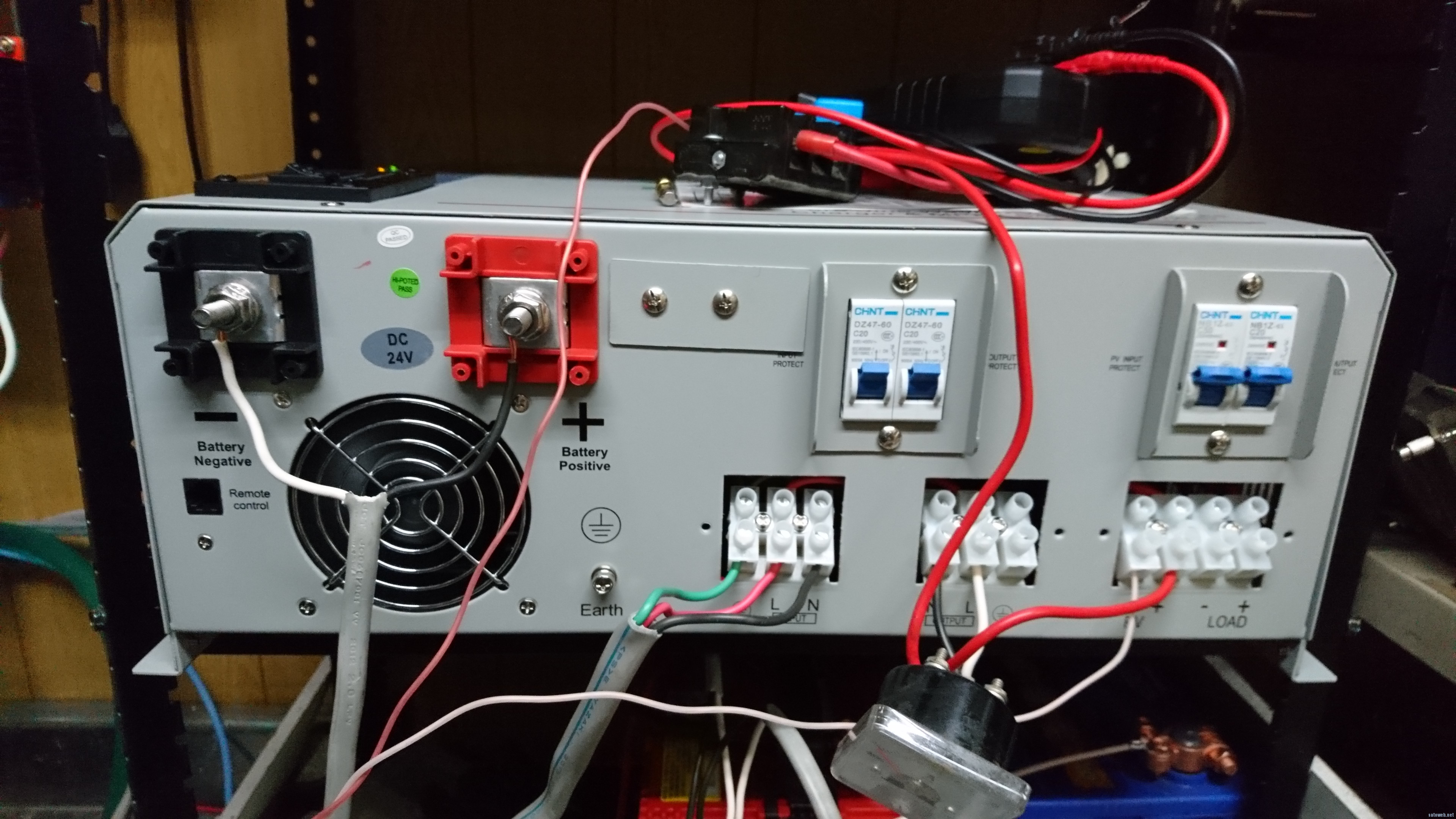 24V/2000W対応、OFFGridInverter(オフグリッドインバーダー)を輸入してみた。