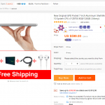 Aliexpress、Brands shipping weekで「GPD Pocket」が$485.19に。