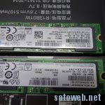 Xaomi、MiNotebookにM.2SSD(SATA)を増設してみた。