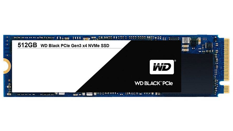 Amazonにて、WD PCIe Gen3 NVMe SSD/512GBが値下がり、17,798円なり!