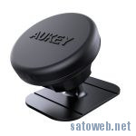 Aukey、磁気式車載スマホホルダーが時限クーポンで30%Off!