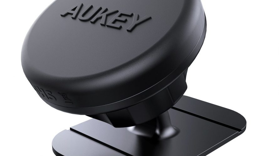 Aukey、磁気式車載スマホホルダーが時限クーポンで30%Off!