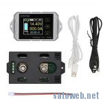 サブバッテリーの電流計を電圧計付に更新してみた。