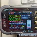JUNCTEKの電流・電圧ゲージにBT対応品が出ていたので試してみる。