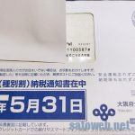2022年の自動車税、ポイントが付かなくなったPaypay請求書払いでサクッと済ませる。