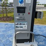 JFEの急速充電器だから蓄電式とは限らない。RAPIDAS-Xなら高出力でも30分完走可能