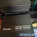 走行充電器をソーラー入力MPPT対応品に置き換えた。