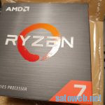 メインマシンのCPUをRyzen7 5700xに更新。