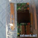 Aliexpressで3000円だった、10Gbネットワークカードを試す。