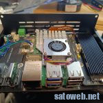 PCIeSSDをつけたRaspberryPi5をいい感じのケースに収める。