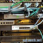 SKS3200-8E1X-Pの別売ラックマウント耳が到着したのでマウントしてみる。